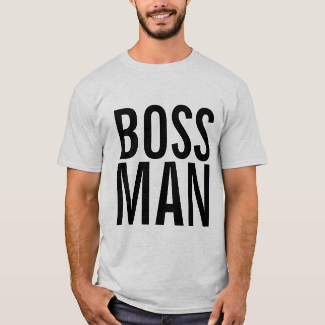 Camiseta BOSS MAN T-Shirts (Anverso)