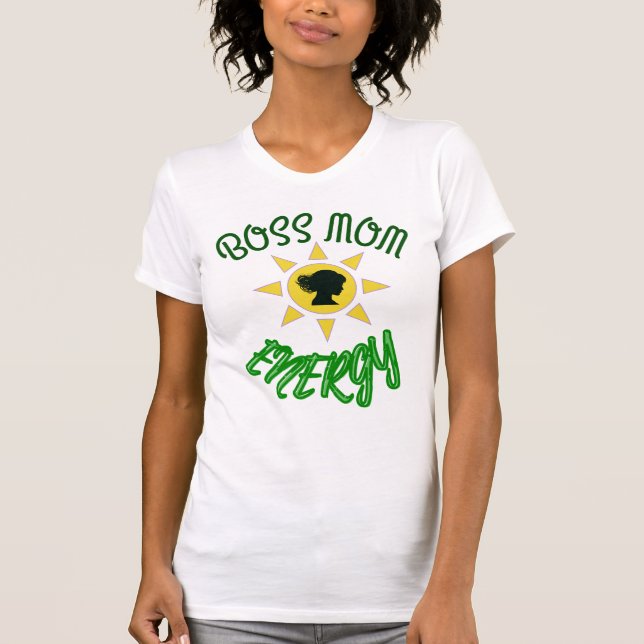 Camiseta Boss Mom Energy (Anverso)