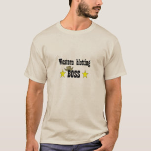 Camiseta BOSS que borra occidental