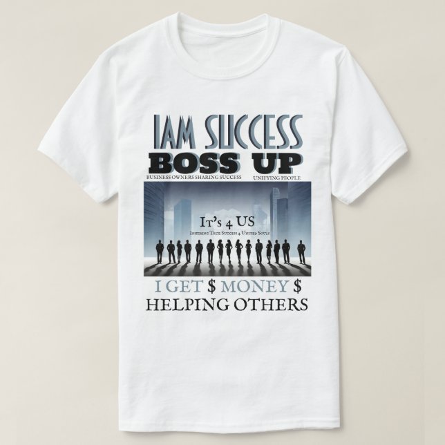 Camiseta BOSS UP T-Shirt (Diseño del anverso)