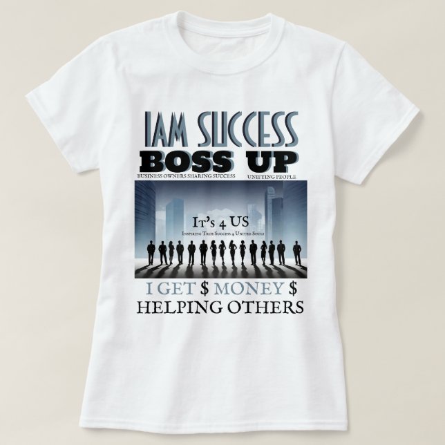 Camiseta BOSS UP T-Shirt (Diseño del anverso)