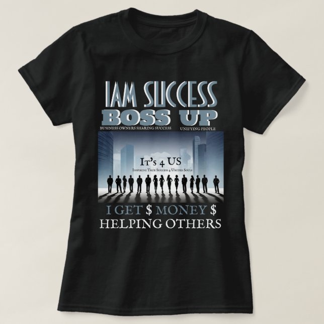 Camiseta BOSS UP T-Shirt (Diseño del anverso)