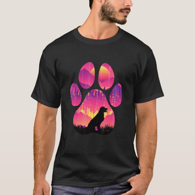 Camiseta Bossie Paw Mom Dad Dog  Women Men (Anverso)