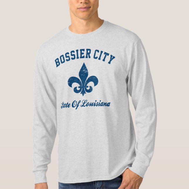 Camiseta Bossier City  Luisiana (Anverso)