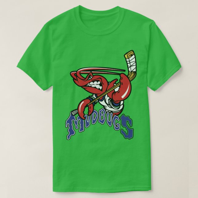 Camiseta Bossier Shreveport Mudbugs (Diseño del anverso)