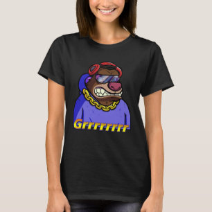 Camiseta Bossy Bear Club NFT Material Artístico No Fungible