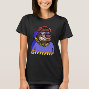 Camiseta Bossy Bear Club NFT Material Artístico No Fungible
