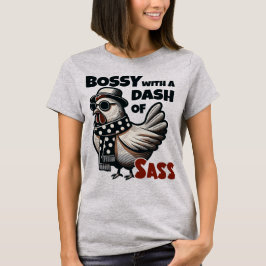 Camiseta Bossy con un puñado de Sass - Guay Hen