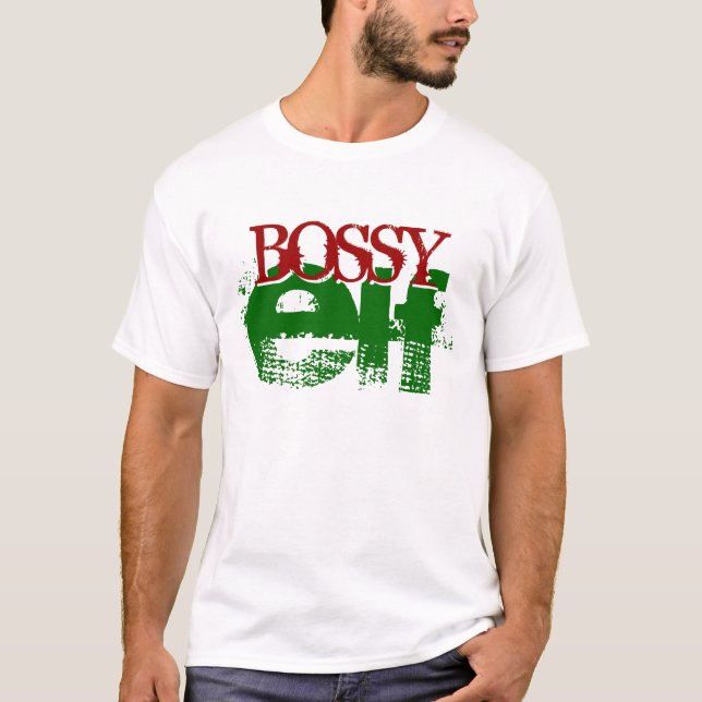 Camiseta BOSSY elf (Anverso)