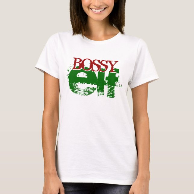 Camiseta BOSSY elf (Anverso)