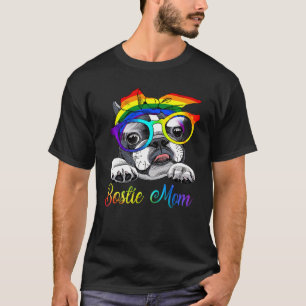 Camiseta Bostie Mom For Lgbt Orde Boston Terrier Dogs 2