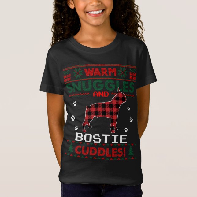 Camiseta Bostie Ugly Christma (Anverso)