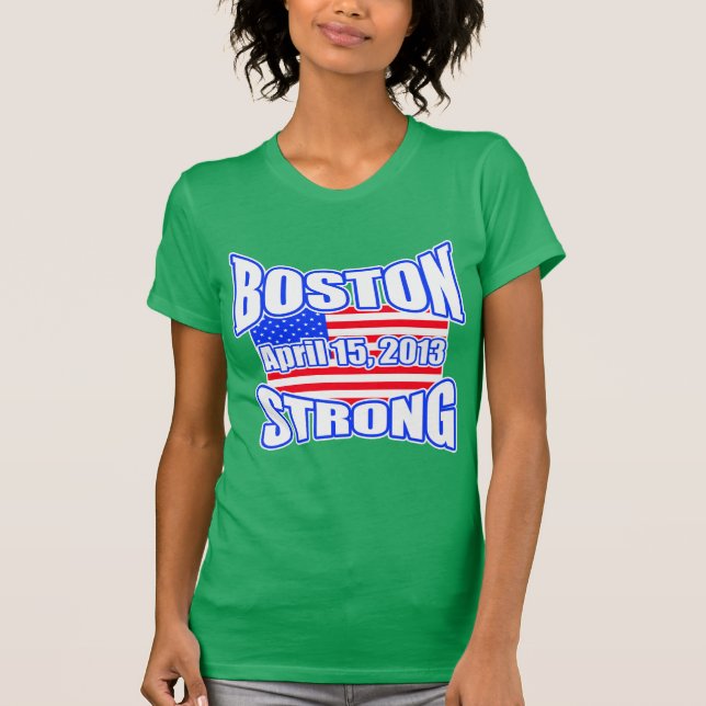 Camiseta Boston 4 fuertes (Anverso)