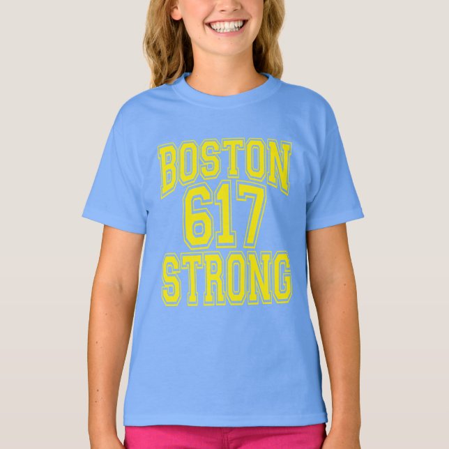 Camiseta Boston 617 Fuerte (Anverso)