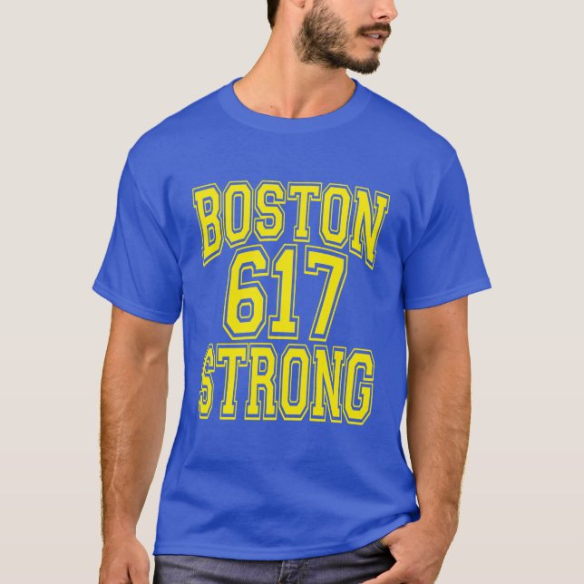 Camiseta Boston 617 Fuerte (Anverso)