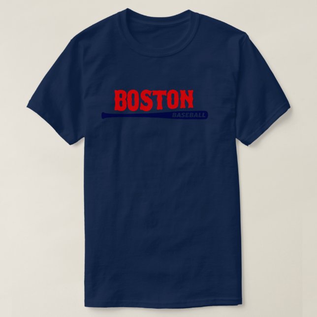 Camiseta Boston Baseball TShirt 6 (Diseño del anverso)