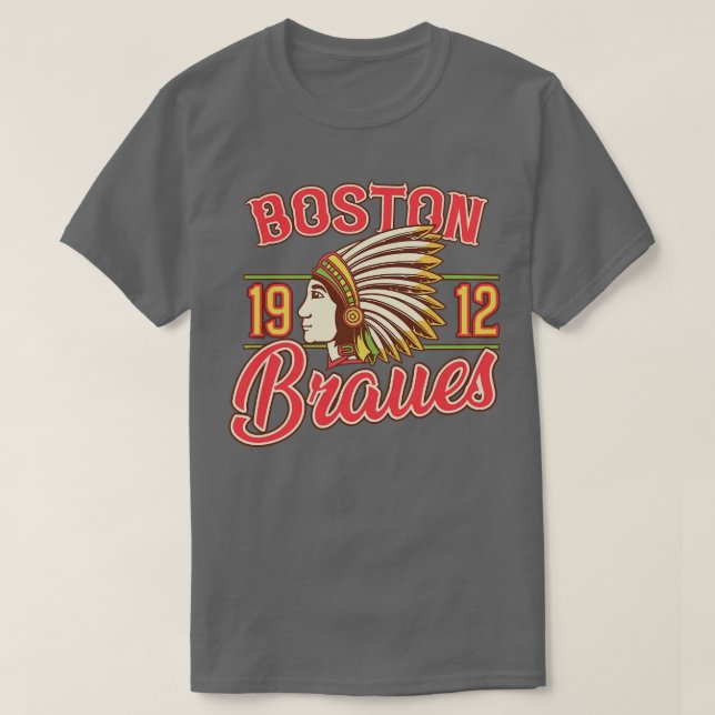 Camiseta Boston Braves 1912 TShirt (Diseño del anverso)