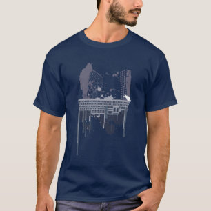 Camiseta Boston brutal (versión azul)