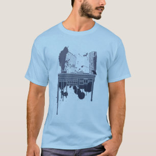 Camiseta Boston brutal (versión azul)