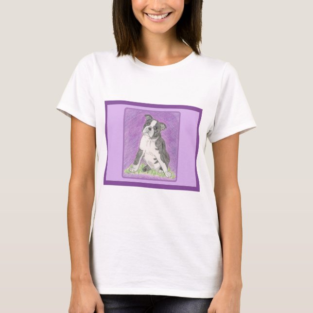 Camiseta Boston Bull Terrier (Anverso)