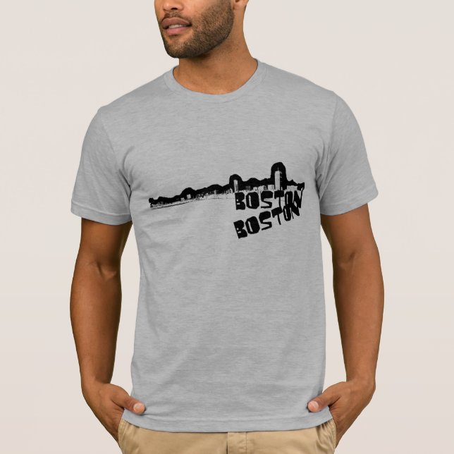 Camiseta Boston, ciudad de (Anverso)