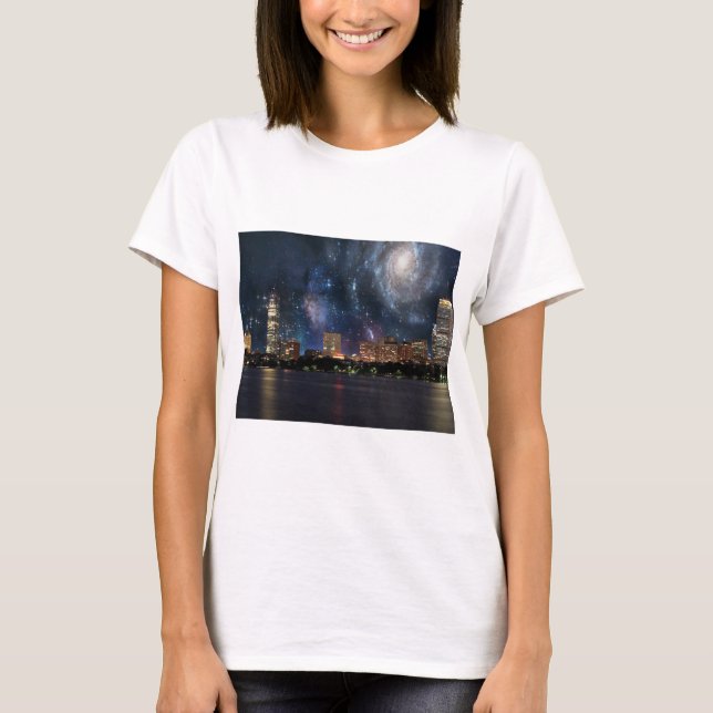 Camiseta Boston espacioso (Anverso)