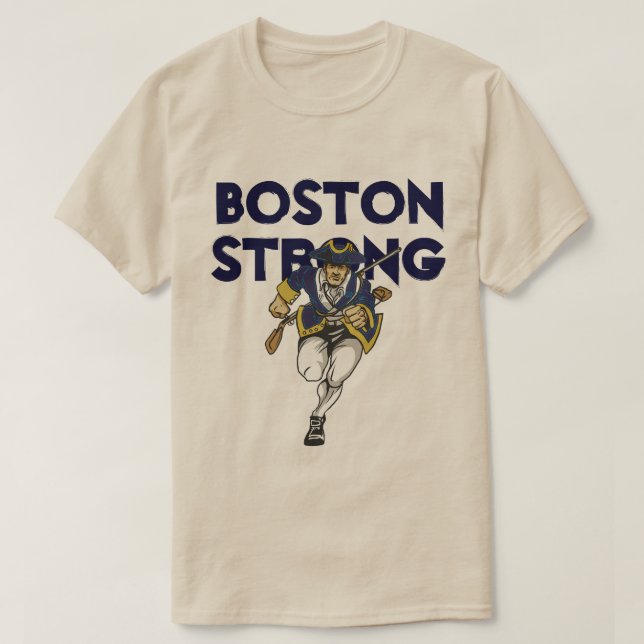 Camiseta Boston fuerte (Diseño del anverso)