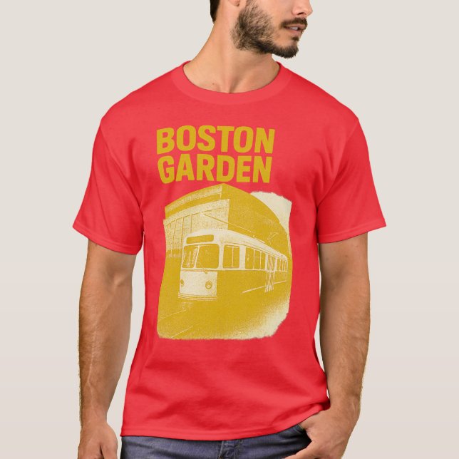 Camiseta Boston Garden Old School (Anverso)