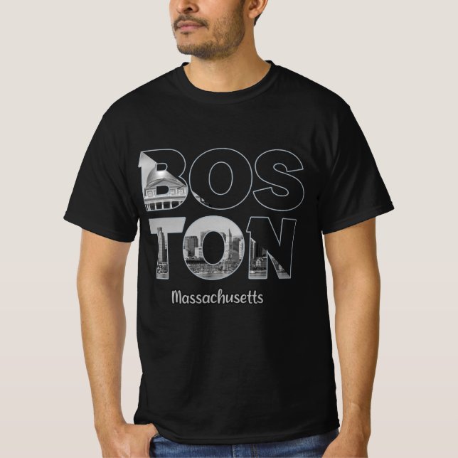 Camiseta Boston Massachusetts (Anverso)