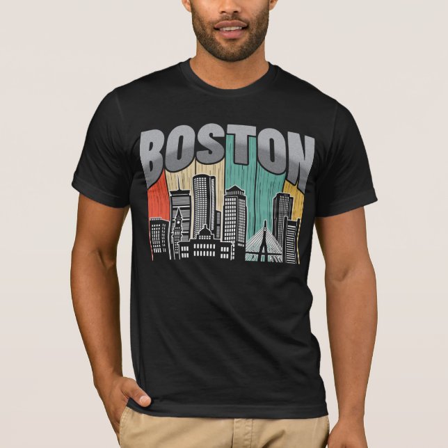Camiseta Boston Massachusetts (Anverso)