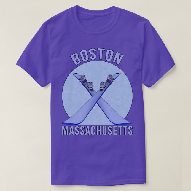 Camiseta Boston Massachusetts (Diseño del anverso)