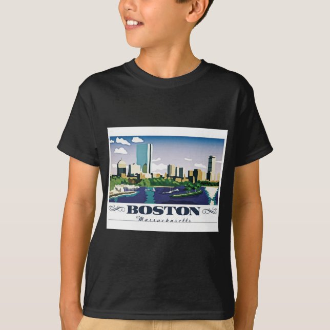 Camiseta Boston, Massachusetts (Anverso)