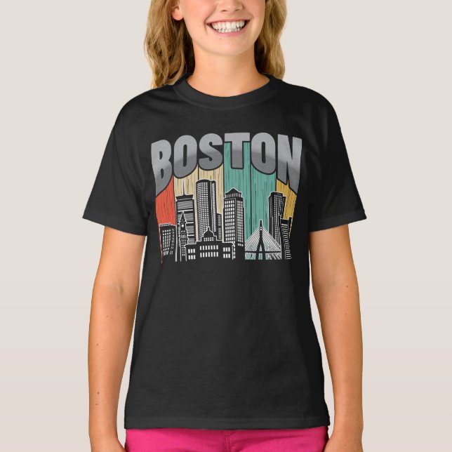 Camiseta Boston Massachusetts (Anverso)