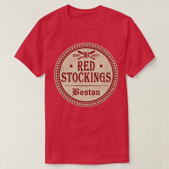 Camiseta Boston Red Stockings Worn (Diseño del anverso)