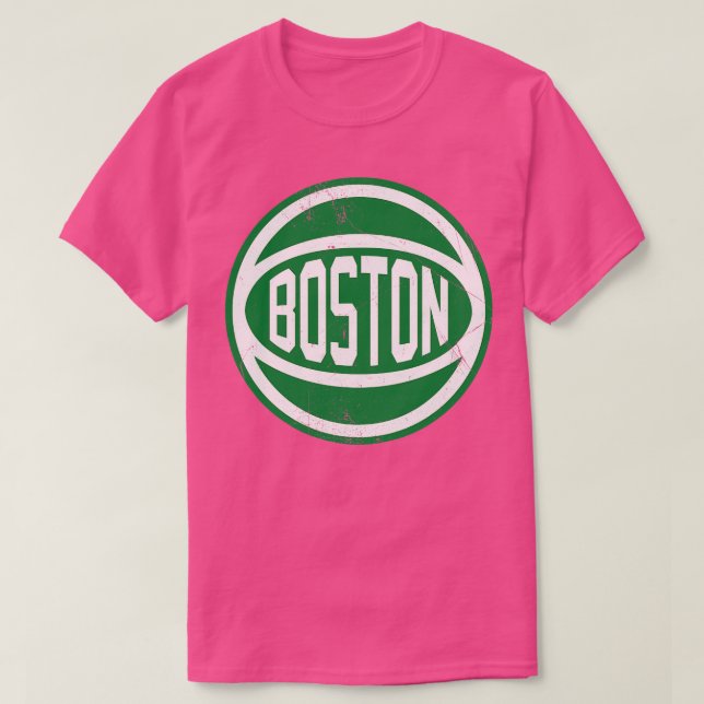 Camiseta Boston Retro Ball White (Diseño del anverso)