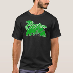 Camiseta Boston Retro Vintage Design