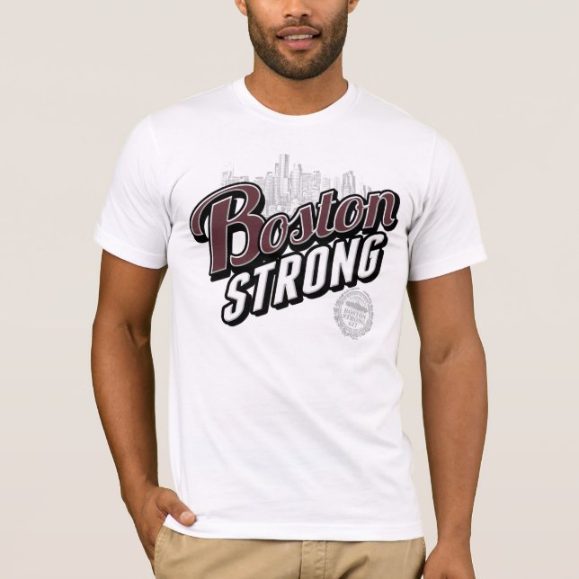 CAMISETA BOSTON STRONG (Anverso)