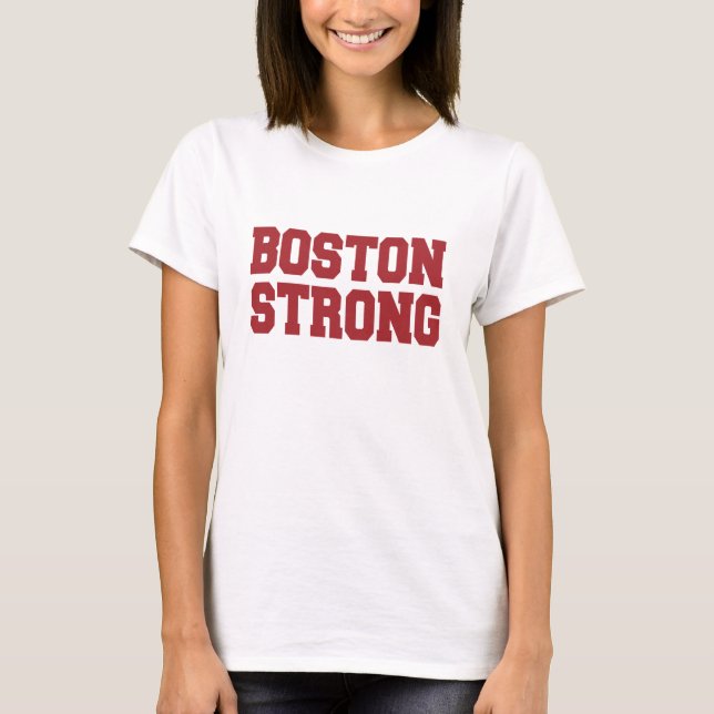 CAMISETA BOSTON STRONG (Anverso)