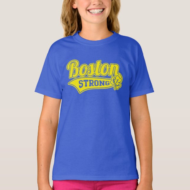 Camiseta Boston Strong Ballpark Shamrock (Anverso)