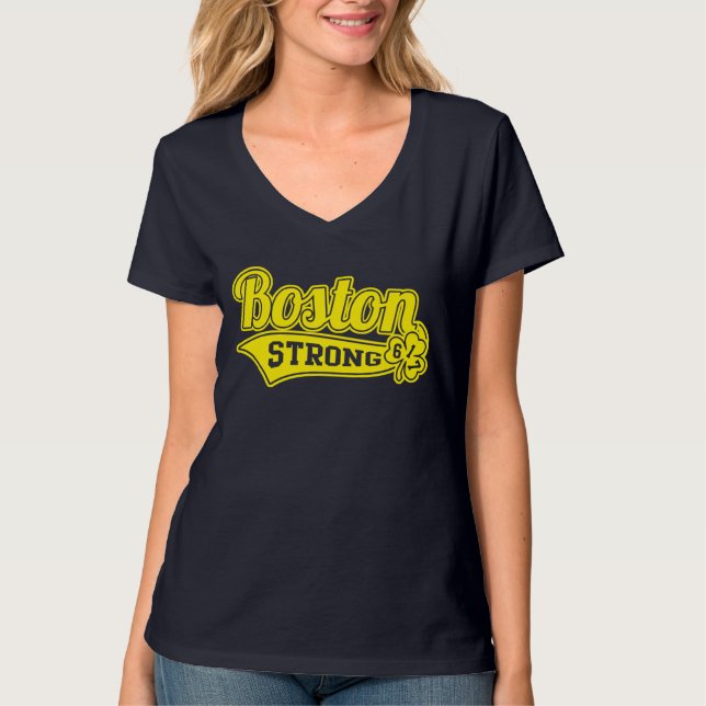 Camiseta Boston Strong Ballpark Shamrock (Anverso)
