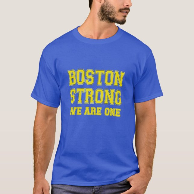 Camiseta Boston Strong SOMOS UNO (Anverso)