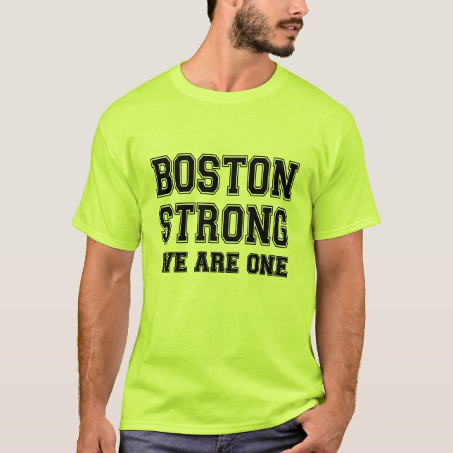 Camiseta Boston Strong SOMOS UNO (Anverso)