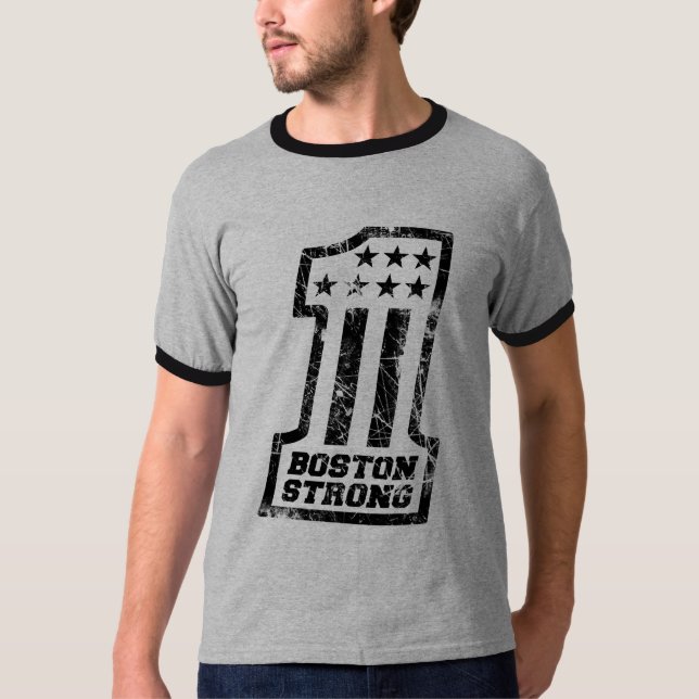 Camiseta Boston Strong SOMOS UNO (Anverso)