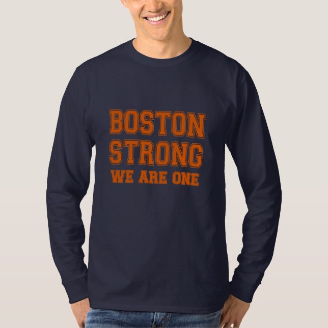 Camiseta Boston Strong SOMOS UNO (Anverso)
