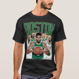 Camiseta BOSTON Tatum, marrón, blanco, vacaciones, porzingi