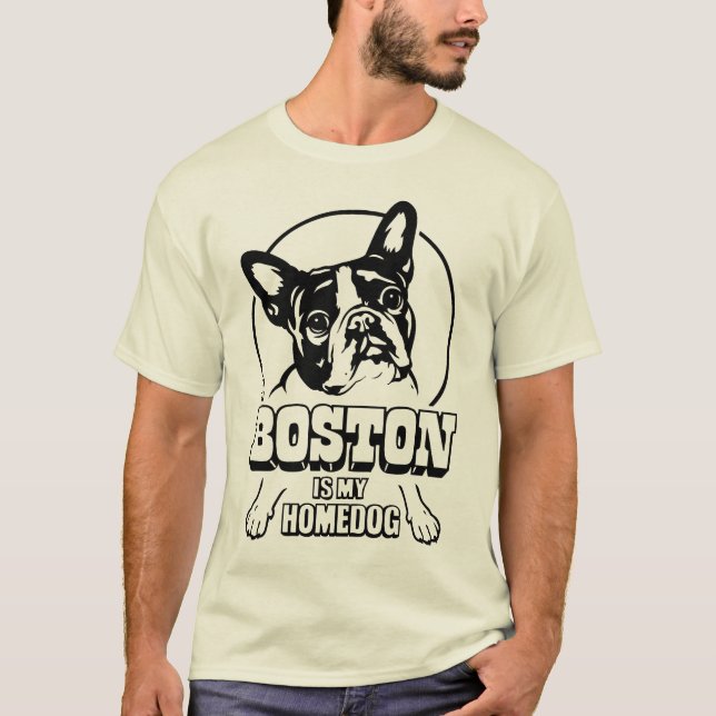 Camiseta Boston Terrier (Anverso)