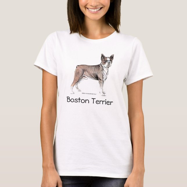 Camiseta Boston Terrier (Anverso)