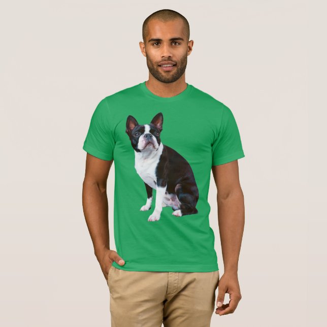 CAMISETA BOSTON TERRIER (Anverso completo)