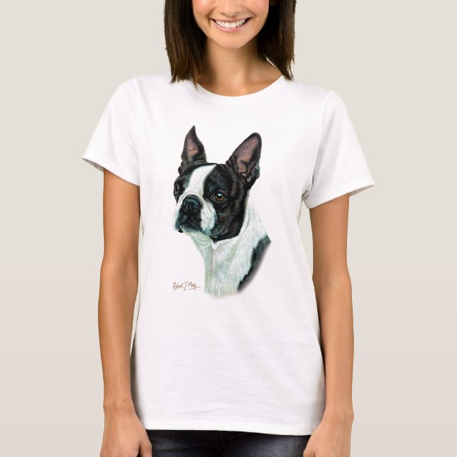 Camiseta Boston Terrier (Anverso)