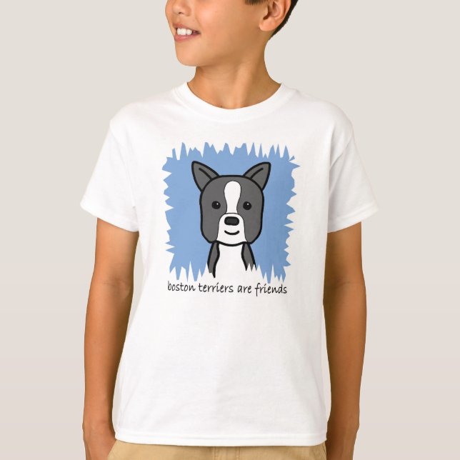 Camiseta Boston Terrier (Anverso)